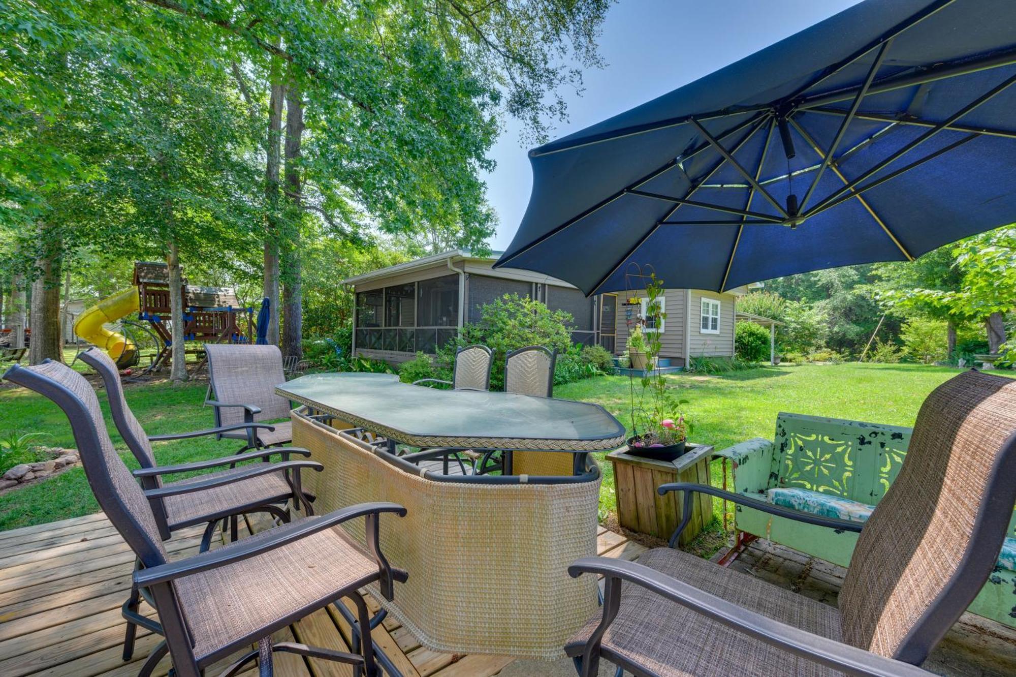 Lake Sinclair Crooked Creek Cottage With Fire Pit! Eatonton Exterior photo